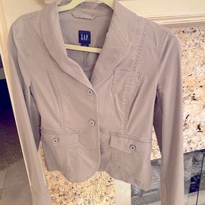 Gap olive blazer size 4